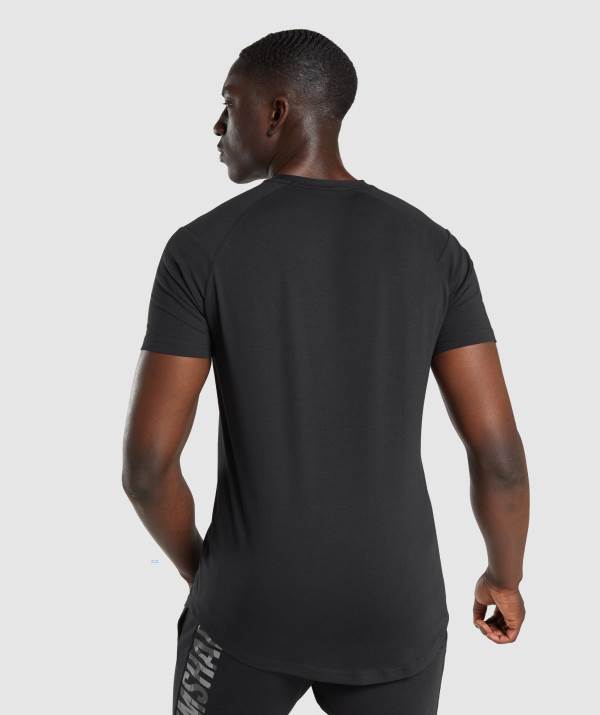 Panske Tricka Gymshark Bold Maskacove Čierne | CQ0231459